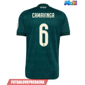 Lacne Muži Futbalové dres Real Madrid Eduardo Camavinga #6 2026-27 Krátky Rukáv - Preč